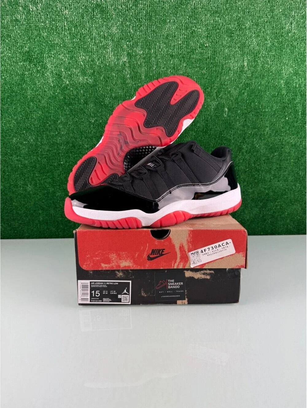 Size 15 - Air Jordan 11 Retro 2025 Low Bred